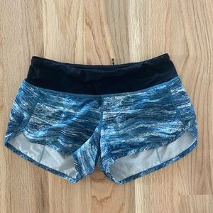 Blue Lululemon Shorts